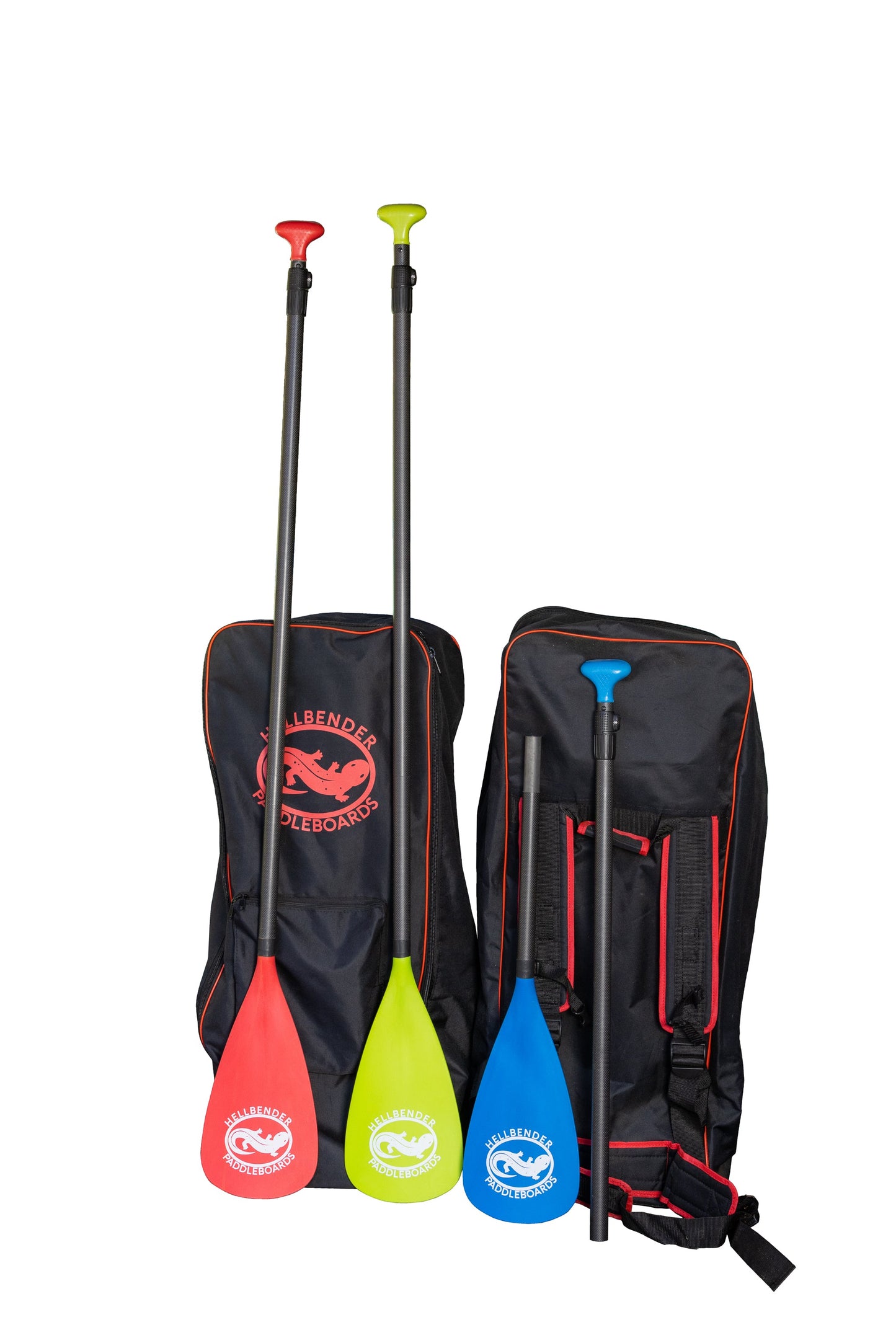 Hellbender 2 Piece Carbon Paddle - Hellbender Paddleboards